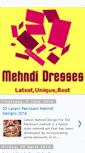 Mobile Screenshot of mehndidresses.com